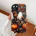 thumbnail image 2 of Halloween Autumn Spooky Cute Ghost Pumpkin Phone Case for iPhone 11/12/13/14/15/16 (Pro Max/Plus) - Perfect for Festival Lovers & Seasonal Decor Enthusiasts, 2 of 9