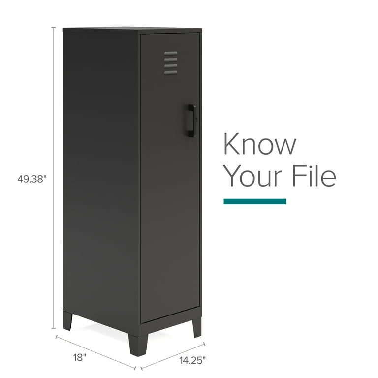 Space Solutions 53.38 inch High 4 Shelf Storage Locker Cabinet