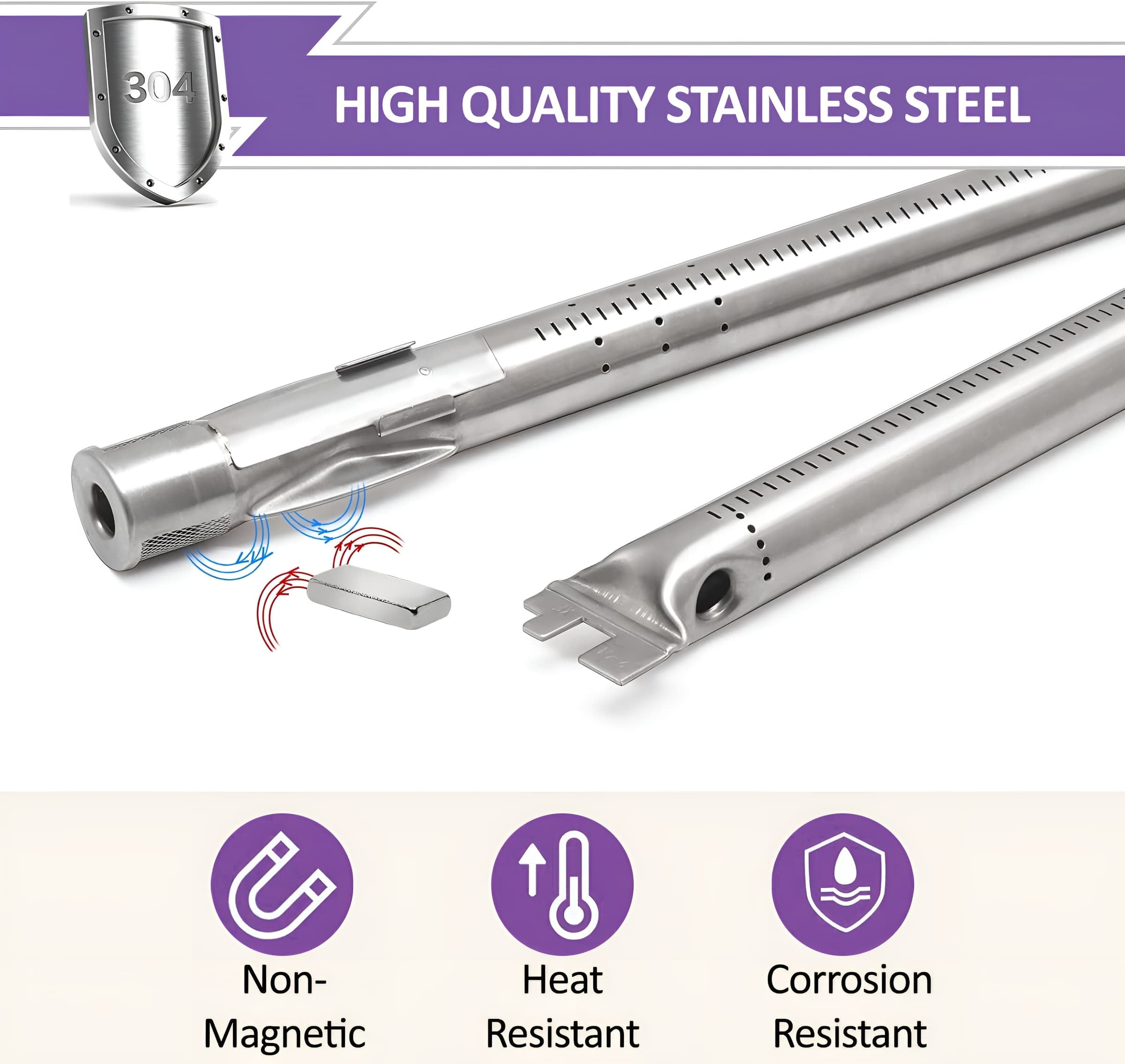 X BURNER ゴールドエディション WSB 2枚セット Amazon.com : Weber Stainless-Steel Burner Tube Set : Grill