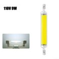 thumbnail image 1 of COB R7s LED Glass 5W 78mm/9W 118mm Dimmable Replace Halogen Tube 220V/110V, 1 of 4