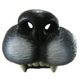 thumbnail image 2 of Nicky Bigs Novelties Adult Big Bad Werewolf Nose - Wolf Nose With Teeth Mini Mask - Wolf or Dog Costume Accessories One Size, Multi-color, 2 of 5