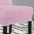 thumbnail image 3 of Universal StuhlStartseiten Barhocker Stretch Stuhlbezug StuhlStartseite Stuhlüberzug Startseite Rosado perfecl Cubierta para silla con respaldo bajo, 3 of 8