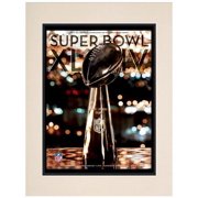 2010 Saints vs Colts 10.5" x 14" Matted Super Bowl XLIV Program