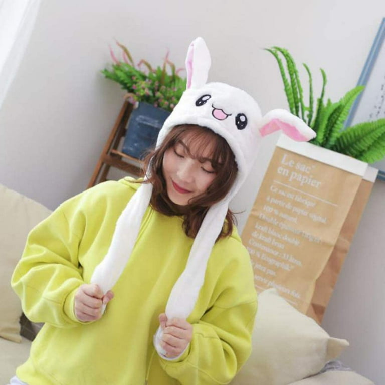 Moving bunny ears hoodie sale