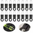 thumbnail image 1 of Felwors 16PCS Universal Detachable Zip Zipper Puller Set Wide Waistbands Elastic Waist, 1 of 9