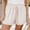 Beige, variant on Summer Saving Clearance AXXD Beige Running Shorts for Women Spring Solid Color Casual Wide Leg Loose High Waist Lace-Up Shorts Pants Gift for mother