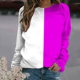 thumbnail image 2 of Women's Tops Long Sleeve Plus Size Womens Athletic Tops Print Round Neck Pullover Long Sleeve Casual Sweatshirt, 2 of 4
