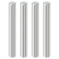 thumbnail image 1 of Uxcell 4 Pcs 10 mm x 75 mm Pines de Espiga, Pines Cilíndricos de Acero Inoxidable 316L, Elementos de Fijación de Estante de Metal, Pines de Estante de Tonalidad Plateada, 1 of 6