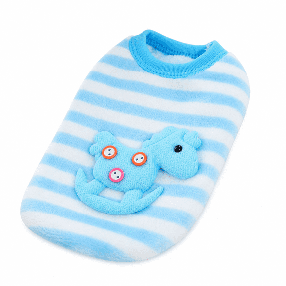 ELORIAH Dog Clothes,Suitable for Various Pets Dog Jacket,Dogs Or Cats Dog Accessories,Blue,XXXS