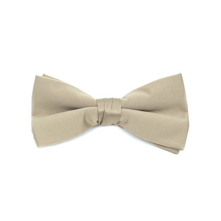 - Young Boy's Pre-tied Adjustable Length Bow Tie - Formal Tuxedo Solid Color
