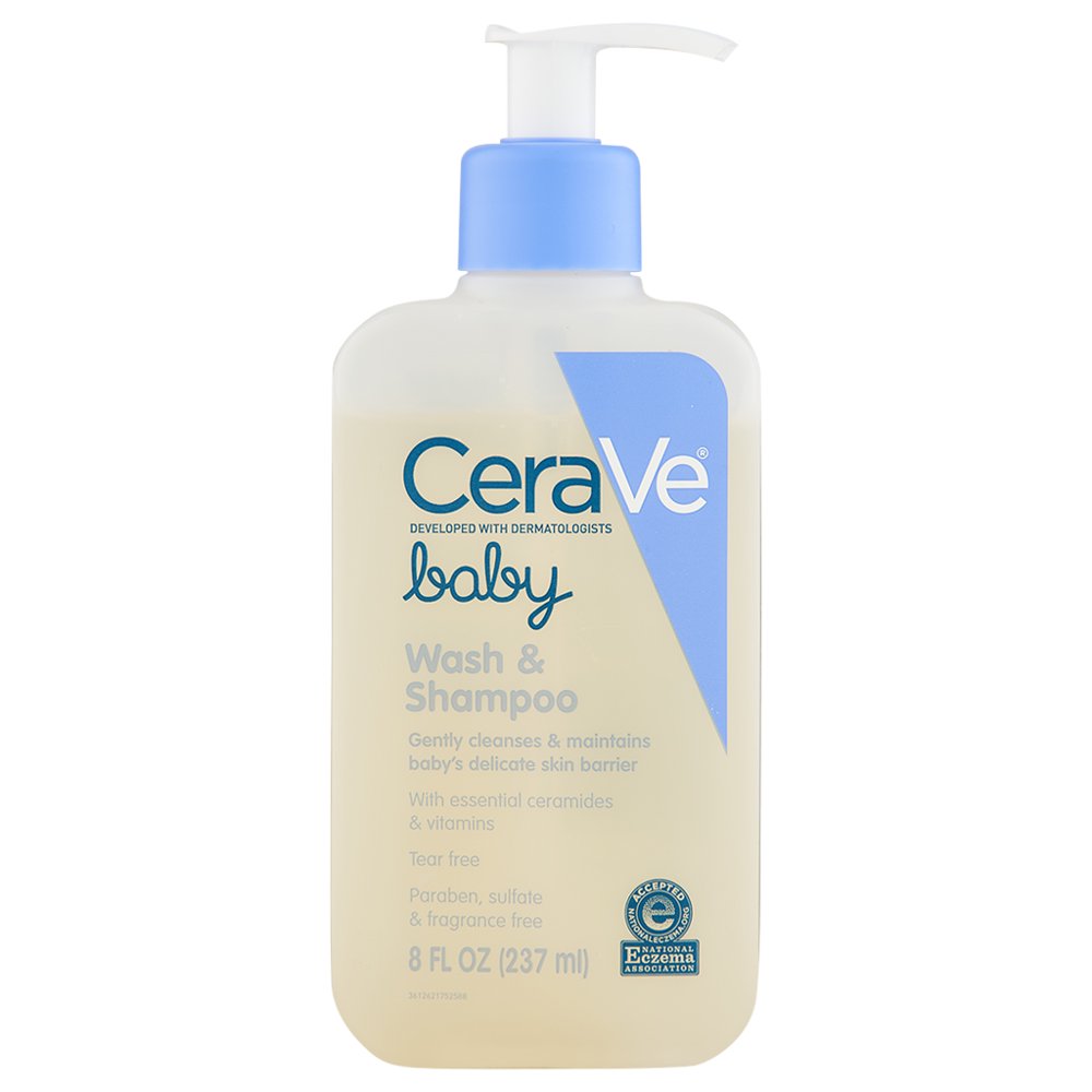 CeraVe Baby Wash & Shampoo 8 oz