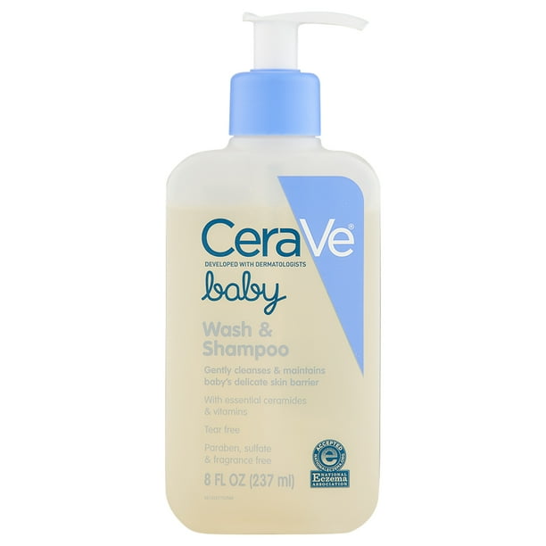 CeraVe Baby Wash & Shampoo 8 oz