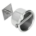thumbnail image 4 of Stainless Steel Pool Lane Rope Anchor: Durable Rectangular Base Goblet-Shaped Fitting with Horizontal Steel Pipe for Secure Swim Lane Line Installation, 10.3x8.5CM Premium Pool Wall-Mounted Fixture, 4 of 6