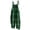 Army Green, variant on Women's Vintage Casual Loose Plaid Print Cotton Linen Jumpsuit with Shoulder Straps, Army Green, Size L