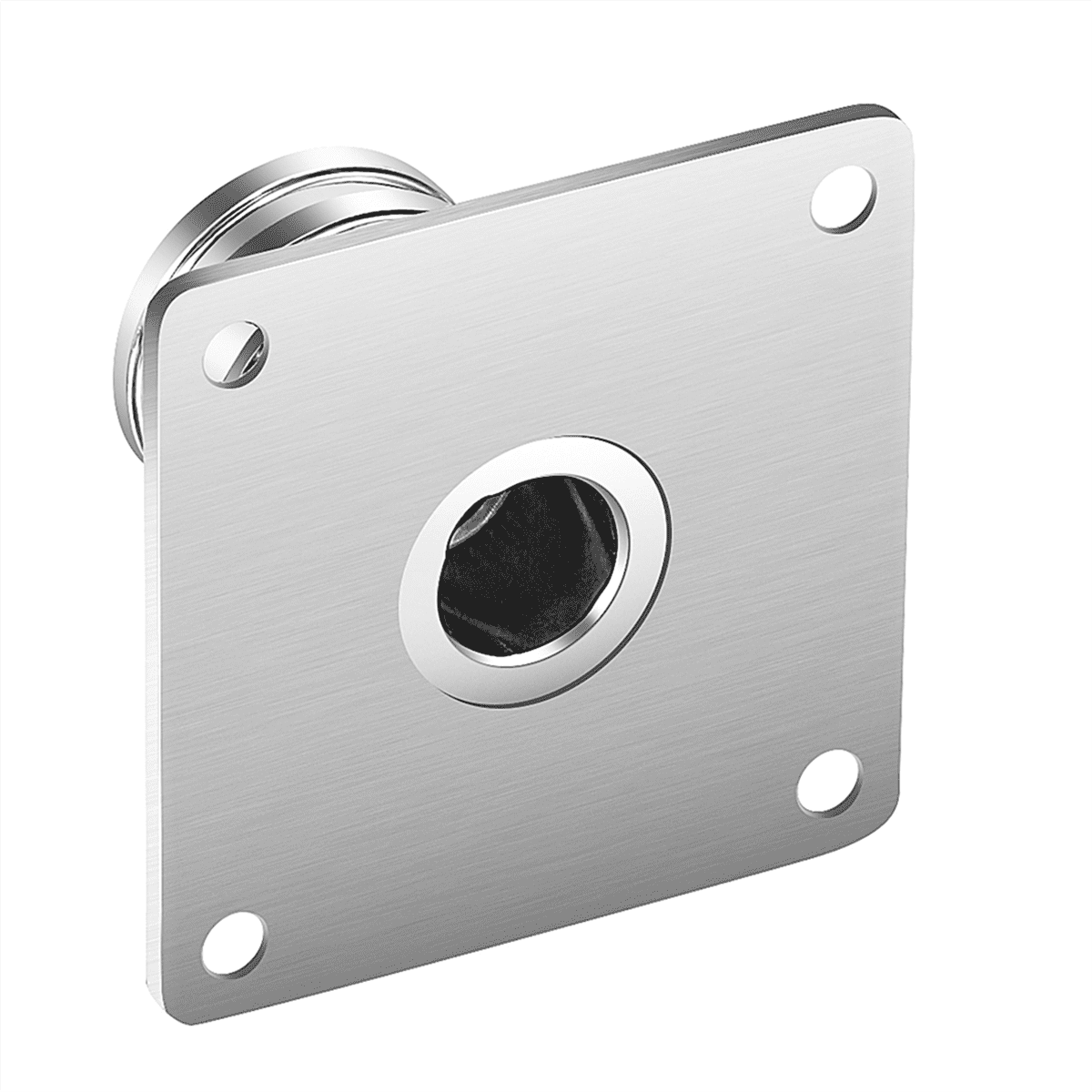 Pressure Washer Foam Cannon Holder, 1/4inch Quick Connect Automatic Foam Cannon Mount, Stainless Silver Metal