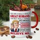 thumbnail image 5 of Taza de café BECHUSKY Best Husband Ever, regalo de cumpleaños, 325 ml, 5 of 6