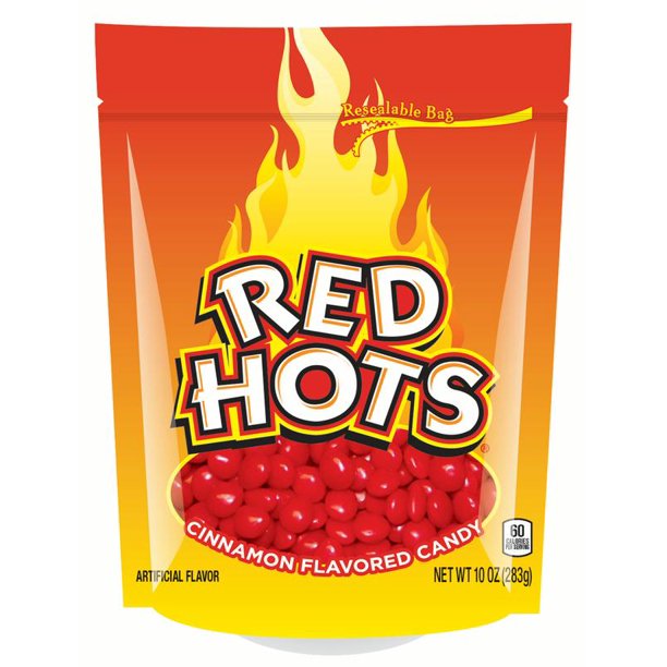 Red Hots Cinnamon Candy Bag, 10 Oz