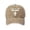 Khaki, variant on ibiyuan Baseball Cap Men Women's Hats Stylish Washed Letter Print Baseball Cap for Outdoor Activities Versatile Unisex Casual Wear All Seasons