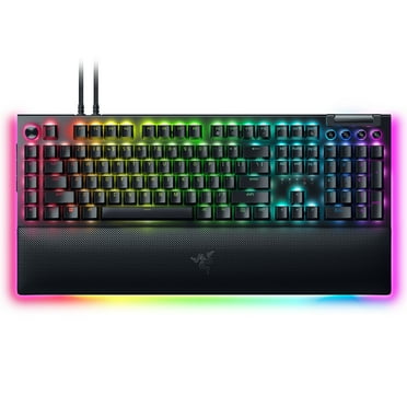 Razer BlackWidow V4 Pro Wired Mechanical PC Gaming Keyboard, Wrist Rest, Chroma RGB, Black