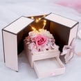 thumbnail image 2 of Caja De Joyería Con Flor De Jabón Con Lámpara Caja De Joyería Rosa Con Flor De Jabón Romántica Para El Día De San Valentín Aniversario Boda Cumpleaños Speravity HA020024-00, 2 of 5