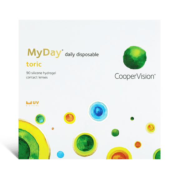 MyDay® daily disposable toric Contact Lenses - Walmart.com