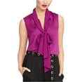 thumbnail image 2 of RACHEL ROY $79 Womens New 1084 Purple Jasper Sleeveless Blouse S B+B, 2 of 2