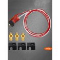 thumbnail image 2 of Extremo Caliente Del Extrusor Ensamblaje Bsvklp 7 Piezas Con Tubo PTFE + Cubierta Silicona × 3 + Boquilla 0 4 Mm × 3 para Impresora 3D Creality Ender 3 V2/3 Pro, 2 of 9