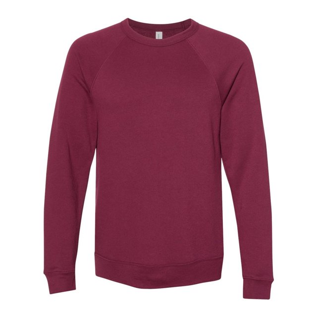 Bella + Canvas Adult Fleece Raglan Sweatshirt