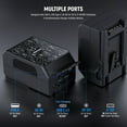 thumbnail image 6 of Neewer PS099S Mini V-Mount Battery - 99Wh, 100W PD, w/D-Tap/USB-C/A, APP Control, for BMPCC/Camcorders, 6 of 8