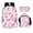 Pink, variant on Digital Print Backpack for College Students With Spacious Main Compartment And Versatile 3 Piece