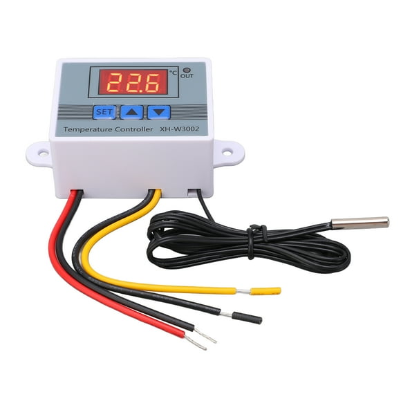 Heating Cooling Switch,  ABS Temperature Controller Shock  High Accuracy  For Air Conditioning Systems 12V 120W,24V 240W,110-220V 1500W