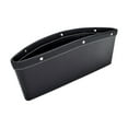 thumbnail image 4 of Organizador de espacio para asientos de coche, accesorios, consola de relleno ajustable Negro, 4 of 9