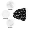 thumbnail image 3 of Yiaed Golf Balls Print Winter Beanie for Men Women, Fleece Lined Beanie Soft Warm Knit Hat Ski Stocking Cuffed Ca, 3 of 6