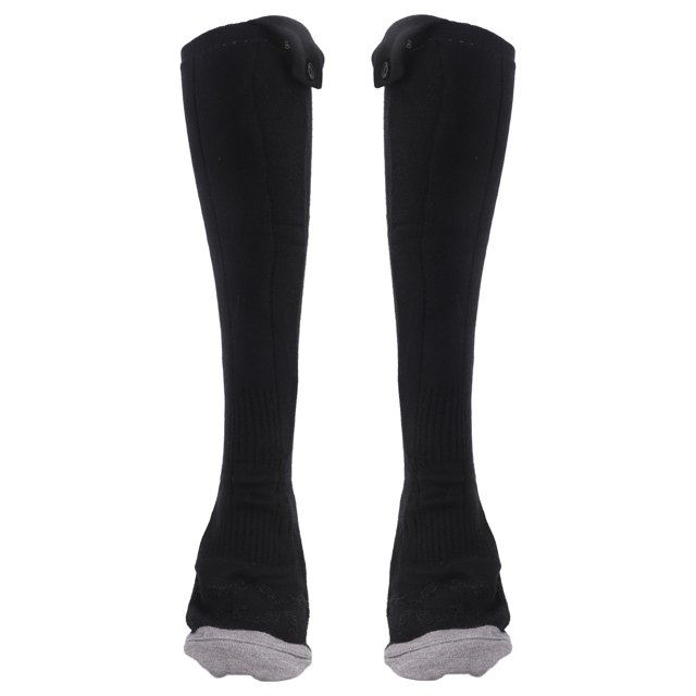 1 par de calcetines térmicos para hombres y mujeres, calcetines eléctricos, calentadores de pies, calcetines gruesos para montar en motocicleta, snowboard, calcetines térmicos cálidos
