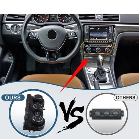 Replacement AC Seat Heating Control Module Panel 5ND907044C Air Condition Control Panel Switches Auto Part for Golf MK6