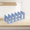 thumbnail image 4 of GROWTH TANK Acrylic Desk File Sorter Clutch Divider for Envelopes Letter Paper Documents Blue, 4 of 8