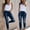 5Black, variant on REUFTI Women's Trendy Casual Trousers - High Waist Pocketed Tight Pencil.Jeans For Women,Fashion Jeans,Casual Jeans,Comfortable Jeans