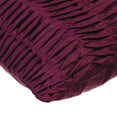 thumbnail image 4 of Throw Pillow Case, Pillow Covers 12x12 inch (30x30 cm) Purple, Suede Throw Pillow Covers, Handmade Pillow Covers, Solid Color Pillow Covers, Modern - Sangria Wine Wind Folds, 4 of 4