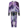 thumbnail image 4 of Jujutsu Kaisen Unisex Onesie Pajamas Zipper Jumpsuit Hooded One Piece Sleepwear for Family Mens Womens, 4 of 7