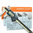 thumbnail image 4 of Mitutoyo® Caliper  500-196-30 LCD Digital Vernier Calipers 6in Electronic Measuring Stainless Steel Caliper Digital，0 to 6"/0 to 150mm Measuring Range, 0.0005"/0.01mm Resolution, AOS, 4 of 6