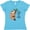 Aqua, variant on Inktastic I Live to Hug- Cute Sloth on a Branch Women's V-Neck T-Shirt