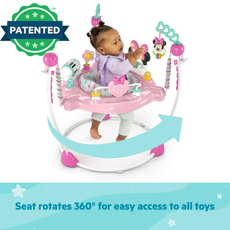 Ubuy Disney Baby Minnie Mouse Activity Jumper Bright Starts Argos