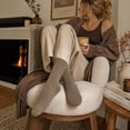 thumbnail image 3 of Loritta 6 Pairs Wool Socks for Women, Warm Winter Crew Boot Socks Size 5-9, 3 of 8