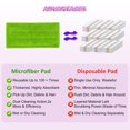 thumbnail image 3 of Hweilai Thicker microfiber mop pads, 3 of 5