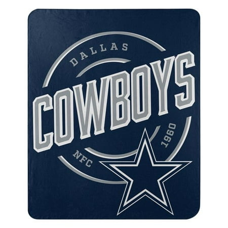 Caseys 50 x 60 in. Dallas Cowboys Fleece Campaign Design Blanket Walmart