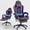 Purple, variant on Mr IRONSTONE Ergonomic Gaming Chair with Massage Lumbar Support and Footrest, Heavy Duty 400lbs Computer Chair for Adults, Blue/Black