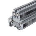 thumbnail image 2 of 50 Pcs Ukk3 Din Rail Double Level Dual Row Terminal Block 500v 25a 28-12awg Gray, 2 of 4