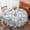 Pioneer Flower Floral-2, variant on Pioneer Flower Floral Print Pattern Round Tablecloth 60 X 60 Inch, Wrinkle Resistant Wipeable Table Cloth for Kitchen Dining Picnic Patio Party