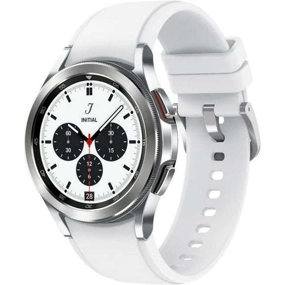 Samsung Galaxy Watch4 (Édition Classique) 46 mm Montre Intelligente GPS avec Moniteur de Fréquence Cardiaque / Remis à Neuf Certifié Grade A