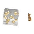 thumbnail image 1 of Adorno de gato transparente de acrílico, bola, decoración de mesa, artesanía versátil, decoración para el hogar, escultura coleccionable de resina de, 1 of 8